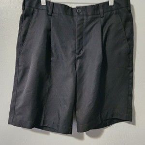 Nike DRI-FIT Golf Shorts Sz 35 Mens Black